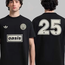 Oasis Live-25 Tour Jacquard Two Sided Unisex T-Shirt HOT TREND