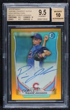 2014 Bowman Gold Refractor 15/50 Pierce Johnson BGS 9.5 GEM MINT Auto 00em