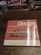 1965 Dodge Data Book Dealer Album Dart Coronet Polara Custom 880 Monaco Showroom