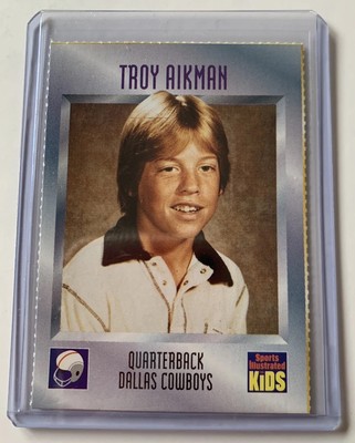 TROY AIKMAN Dallas Cowboys NFL Sports Illustrated for Kids SI For