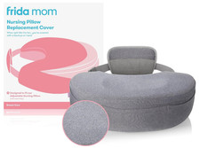 Frida Mom Nursing Pillow Replacement Cover in Gray, Soft-Fabric, Easy-to-Clean