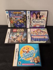 Lot of 5 Official Empty Replacement Cases for Nintendo DS Games OEM