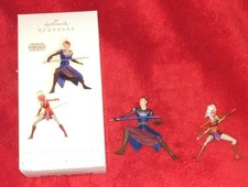 Hallmark Keepsake Star Wars Ahsoka Tano Anakin Skywalker Ornaments 2009