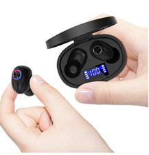TWS Bluetooth 5.1 Waterproof Earbuds In Ear Noise Cancel Wireless Stereo Headp