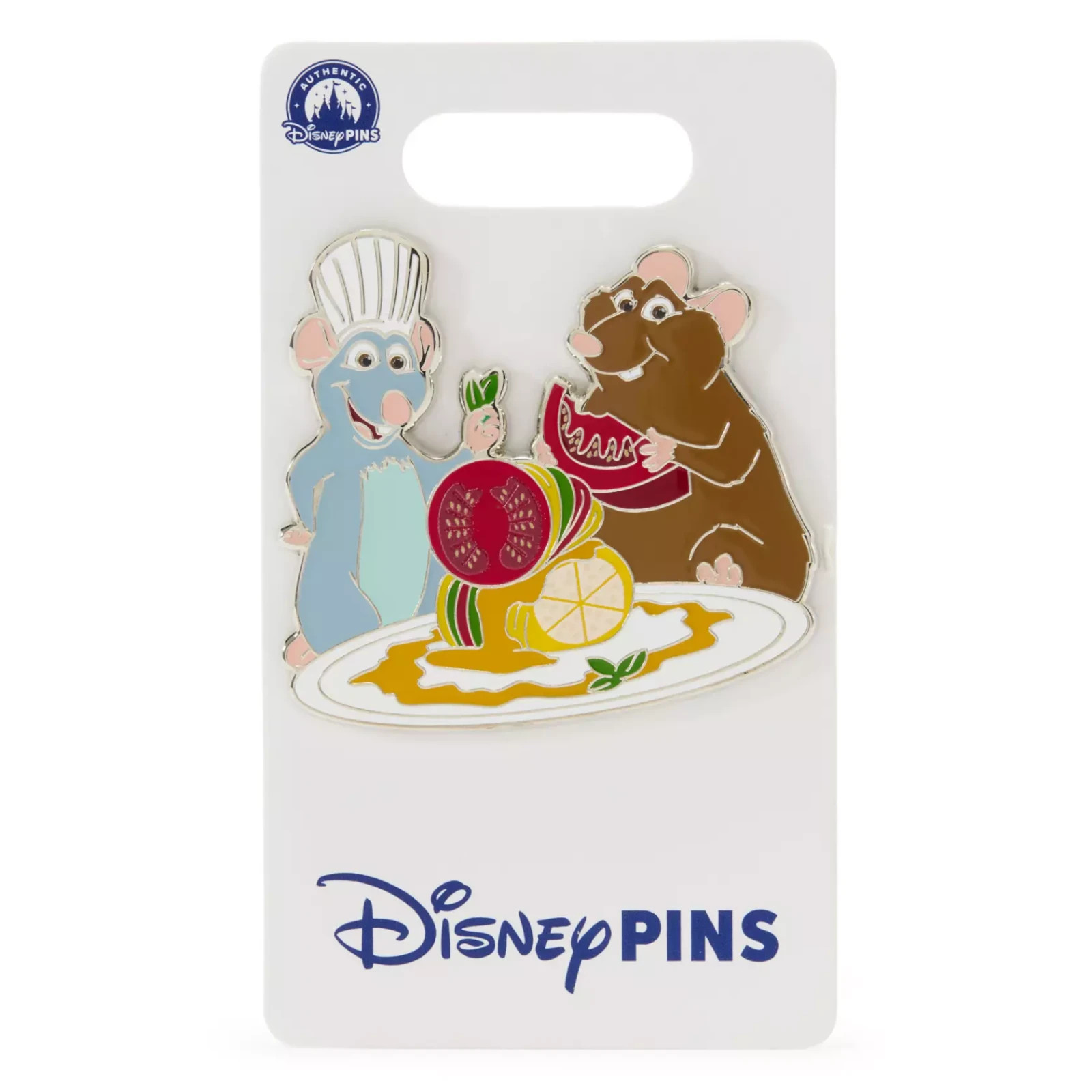 Adorable 2026 Disney & Pixar Remy and Emile Cooking Pin From Ratatouille Presale