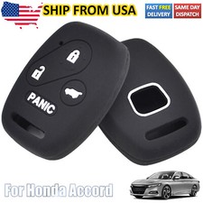 4 Button Remote Silicone Key Cover Case Fob For Honda Accord Civic Element Pilot