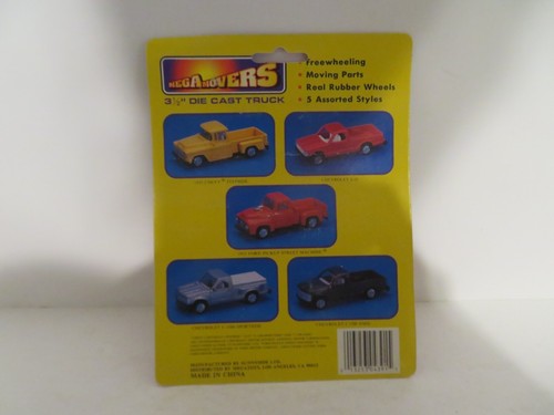 Mega Movers 3 1/2 Truck Chevrolet S-10 Pink MOC - Picture 4 of 4