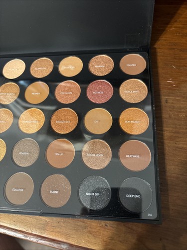 Morphe Artistry Eyeshadow Palette 35G Bronze Goals, 1.98 oz. - NEW - Picture 7 of 9