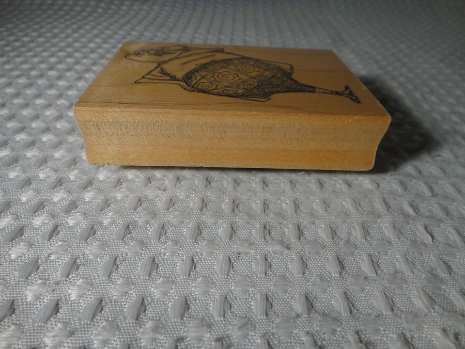 Estampilla de goma Golden Oldies Art Impressions Granny Back Side Old Lady 1998 Foto 3 de 4