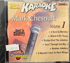 20463 MARK CHESNUTT   CHARTBUSTER KARAOKE LOT MI LAST