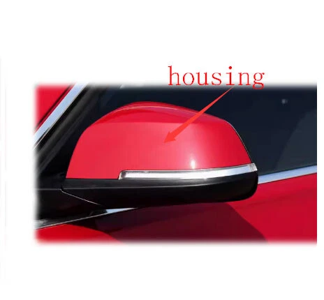 Para 2014-2017 BMW i3 I01 Hatchback espelho retrovisor lateral ABS preto peça 2 peças - Imagem 2 de 2