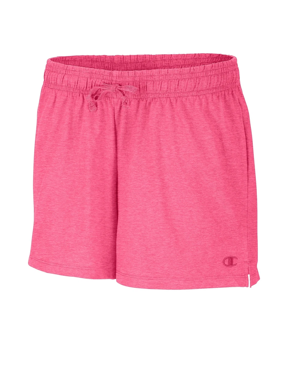 Champion women's jersey clearance shorts