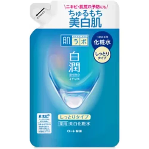 Rohto Hadalabo Shirojyun Medicated Whitening Lotion Moisture Type Refill 170ml