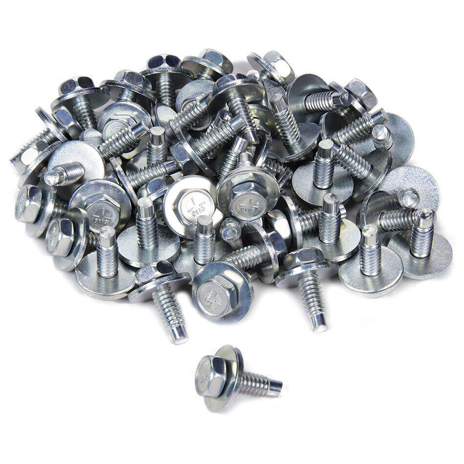 Allstar Body Bolt Kit 50pk Black 3/4in Allstar Body Bolt Kit 50pk Black 3/4in