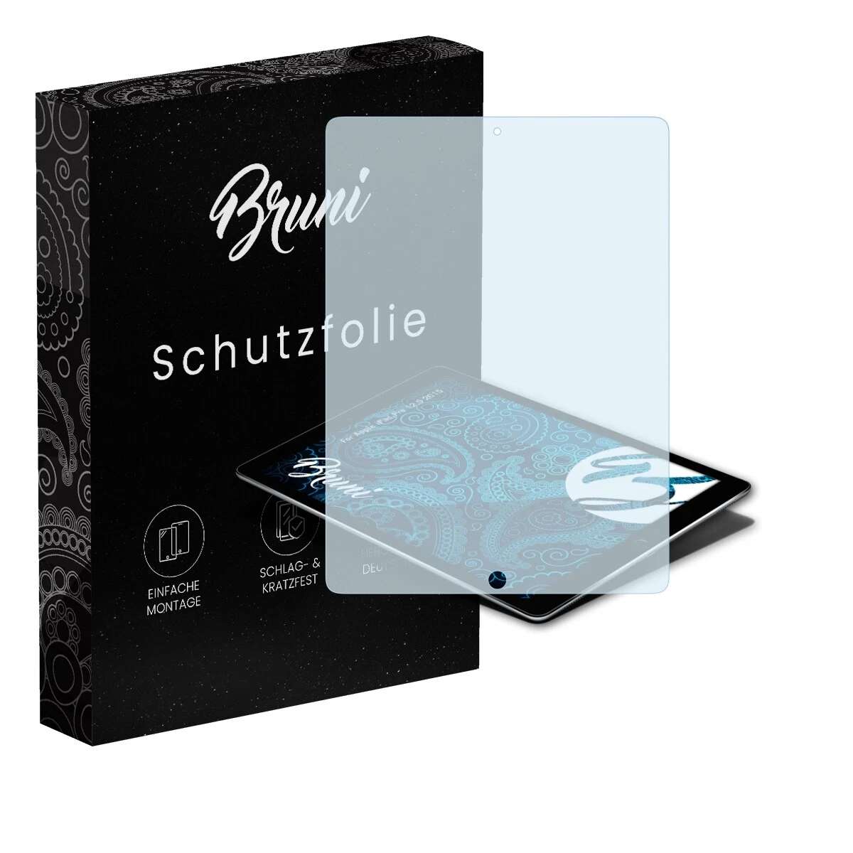 Bruni 2x Film for Apple iPad Pro 12.9 2015 Protective Film Screen Protector