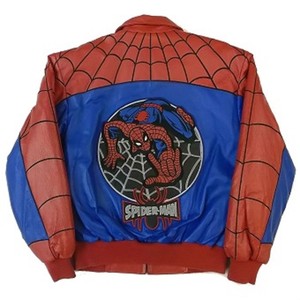 spider leather jacket