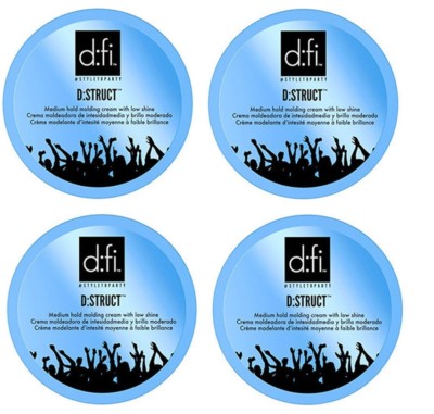 Pack Of 4 D:Fi D:Struct Pliable Molding Creme 5.3.Oz
