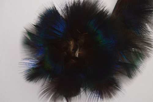 (Yh) Guinea/Hen/Hackle/Pheasant Feather Fringe Craft Trim EarRings Fascinator - Picture 120 of 200