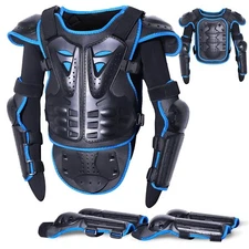 StarknightMT Upgraded Kids Motorcycle Armor Suit Teen Dirt Bike Gear Riding P...