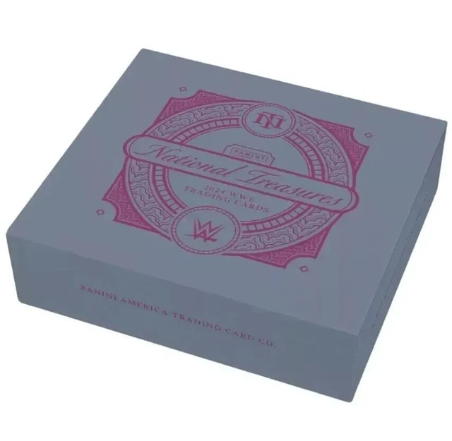 2024 Panini National Treasures WWE Wrestling Hobby Box - Rip + Ship