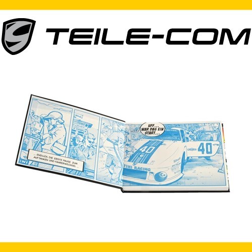 Thumbnail - Porsche Museum - Notizbuch / Notebook "comic Le Mans"