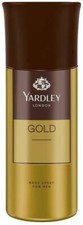 NEW YARDLEY LONDON GOLD DEODORANT BODY SPRAY FOR MEN LIMITED EDITION - 150 ML