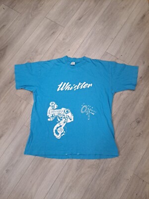 Vintage Whistler Shirt 80s 90s Bike Accessories Parts Belton