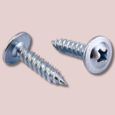 100 Qty 8 x 3/4" Zinc Plated Phillips Modified Truss Head Wood Screws BCP1217 