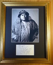 SAM KINESON LEGENDARY DECEASED COMEDIAN RARE AUTOGRAPHED 3x5 SIGNED w/ COA   