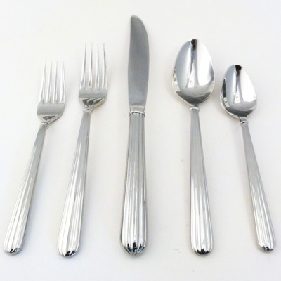 SPLENDIDE ATHENS 5 Piece Place Setting NEW NEVER USED made Korea 18/8 stainless