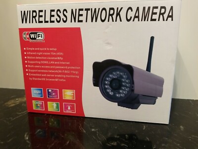 Foscam Model VNT6656G6A40 IR IP Wireless Network Camera