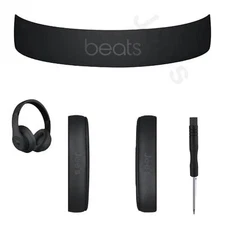 Genuine Replacement Ear Pad Cushion + Headband Arch For Beats By Dre Studio 3