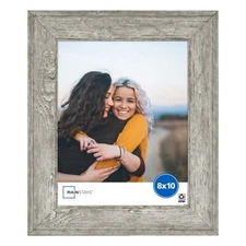 Mainstays 8x10 Rustic Gray Decorative Tabletop Picture Frame
