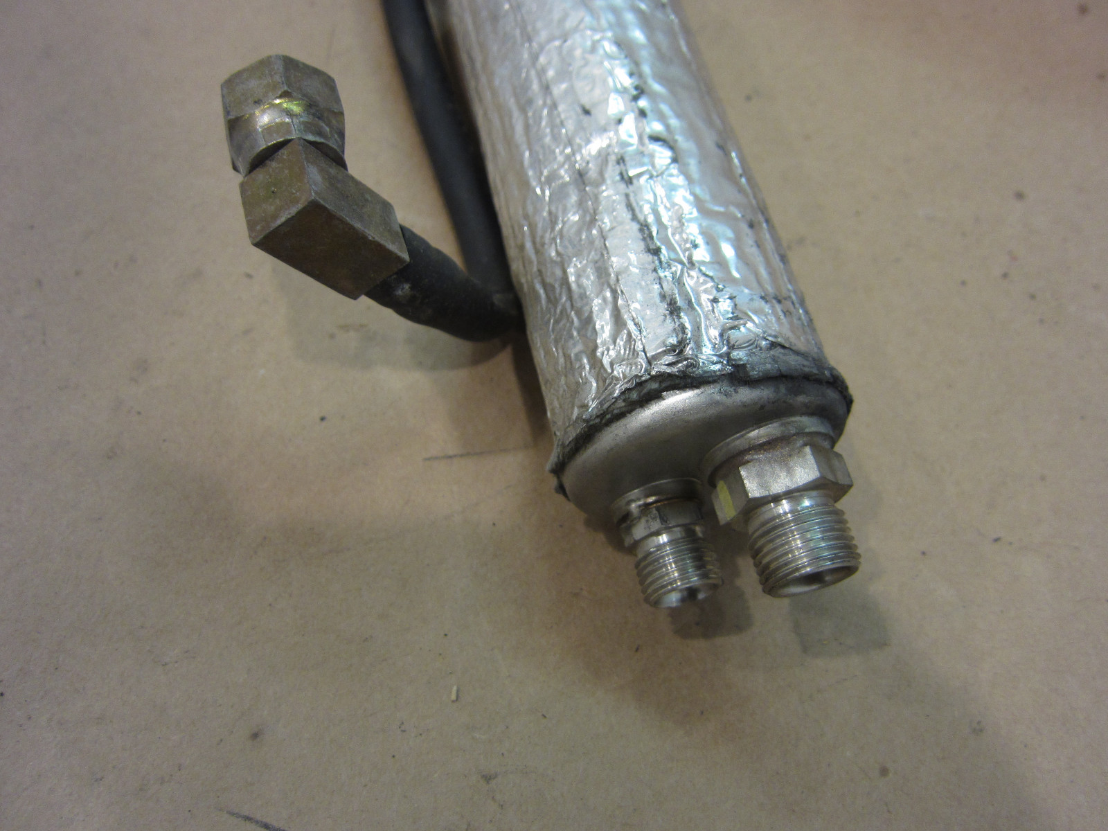Ferrari 550 M - Fuel Cooler/Freon Heat Exchanger - Part# 180838