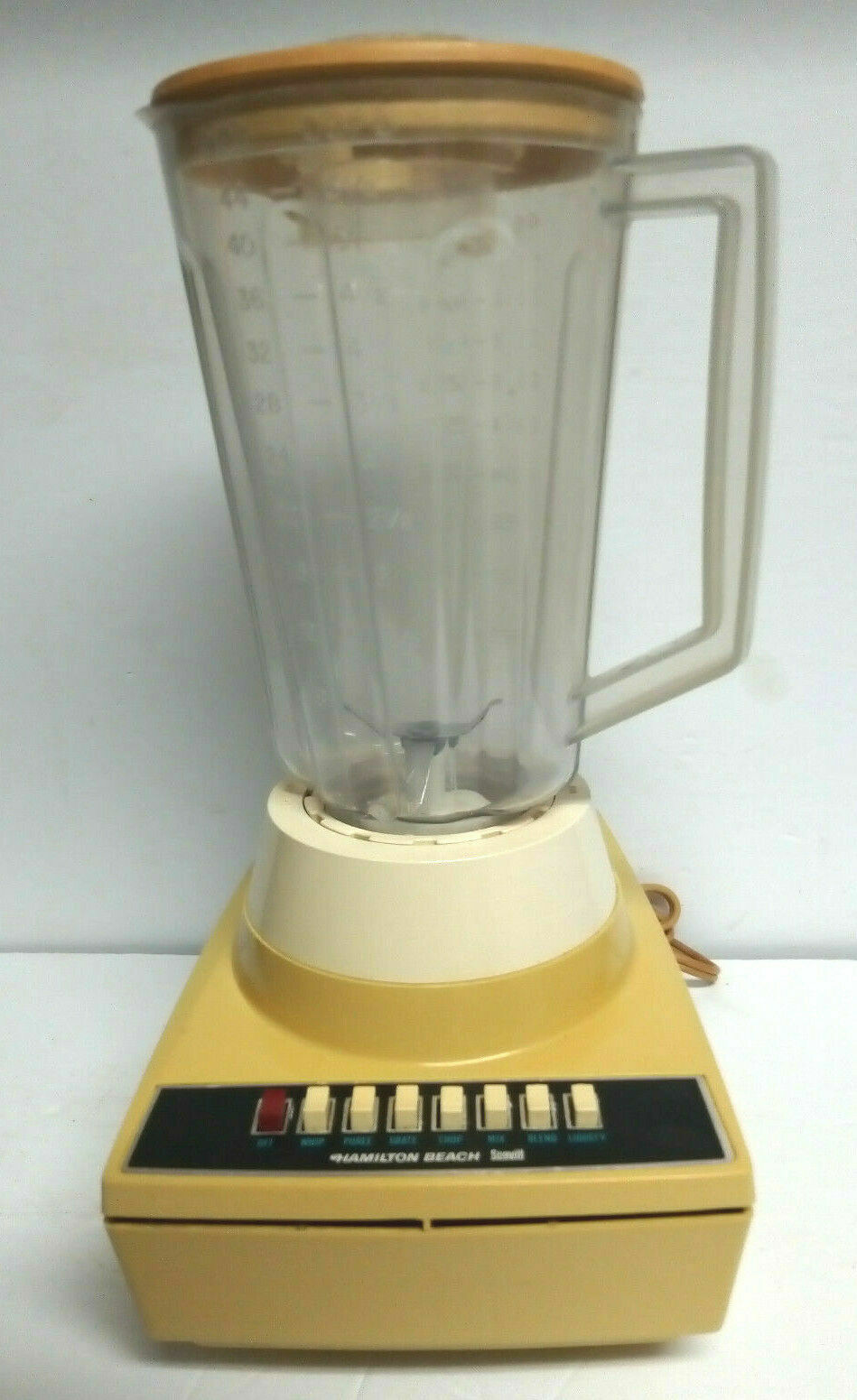 Vintage Scovill Hamilton Beach Blender #620-2 7 Speed 330 Wa