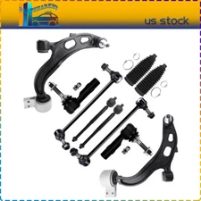 Front Lower control arm ball joint tie rod end For Ford Flex Lincoln MKT 10Pcs