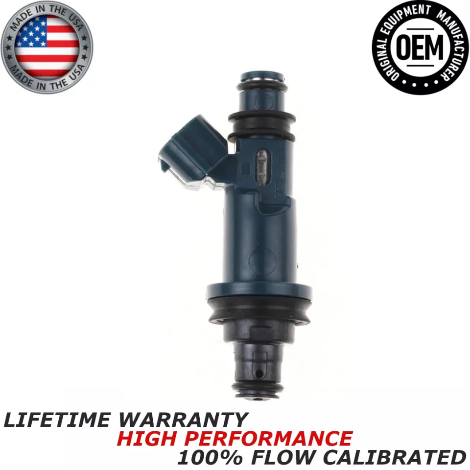 x6 NUEVOS INYECTORES DE COMBUSTIBLE DENSO ORIGINALES ORIGINALES PARA 1998-2004 Toyota Avalon 3,0 L V6 Foto 2 de 4