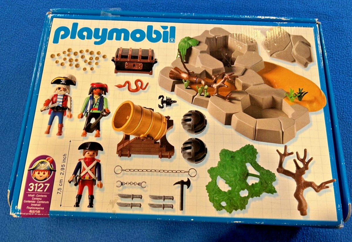 Pièce Playmobil Vintage Pirate - Mousquet & Couteau - Issu Du Set 7381 De 2008 - Occasion Bon état