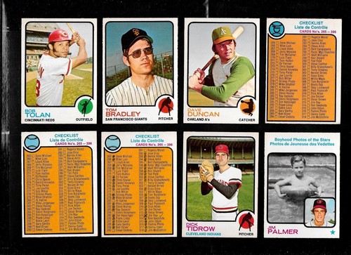 1973 OPC 73 O PEE CHEE MLB BASEBALL CARD ERROR & VARIATION 265-396 SEE LIST - Picture 136 of 249