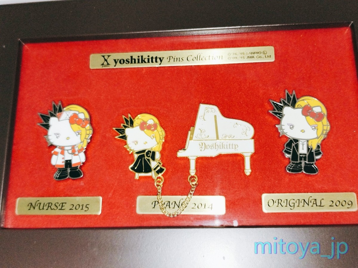 yoshikitty Pins Collection エナメルピンセット