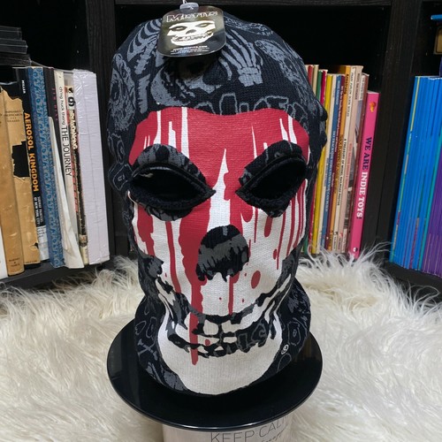 Misfits Crimson Ghost / Fiend Skull Beanie Skimaske "Neu mit Etikett" Horror Punk Mütze