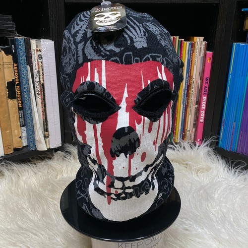 Misfits Crimson Ghost / Fiend Skull Beanie Ski Mask "NWT" Horror Punk Hat - 第 1/5 張圖片