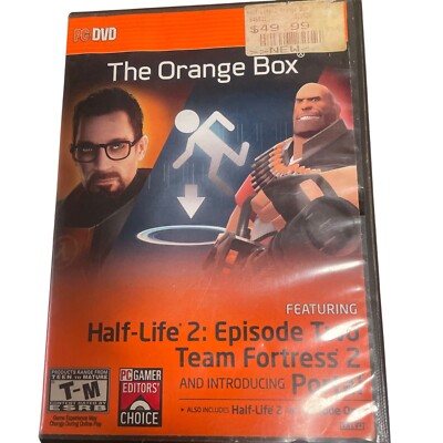 The Orange Box Half- Life 2 Episode Two Team Fortress 2 Portal PC Game