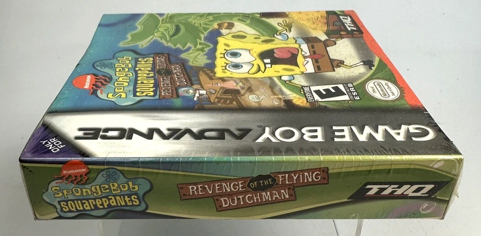 GBA SpongeBob SquarePants Revenge Of The Flying Dutchman, New And Sealed - FLAW - Image 4 of 4