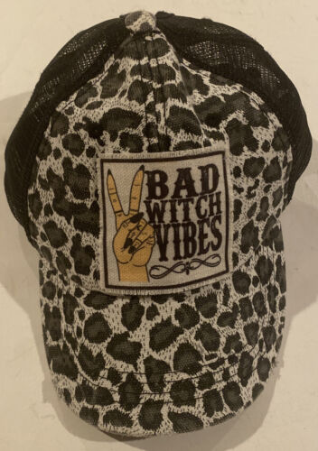 Bad Witch Vibes snap back cap hat