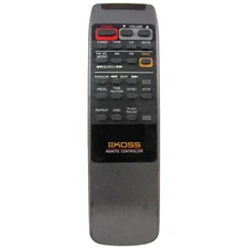 Koss HH1800 Factory Original Audio System Remote Commander For Koss HH1800
