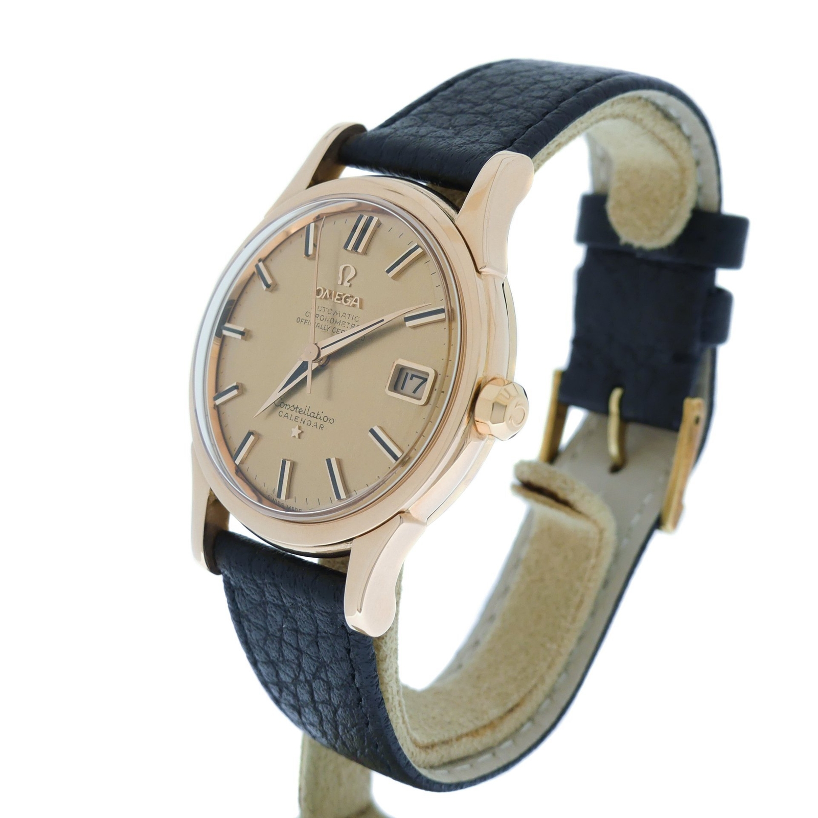 Omega Constellation Vintage 18k Gold 2943 2954 Automatic rose gold 1950 image 7