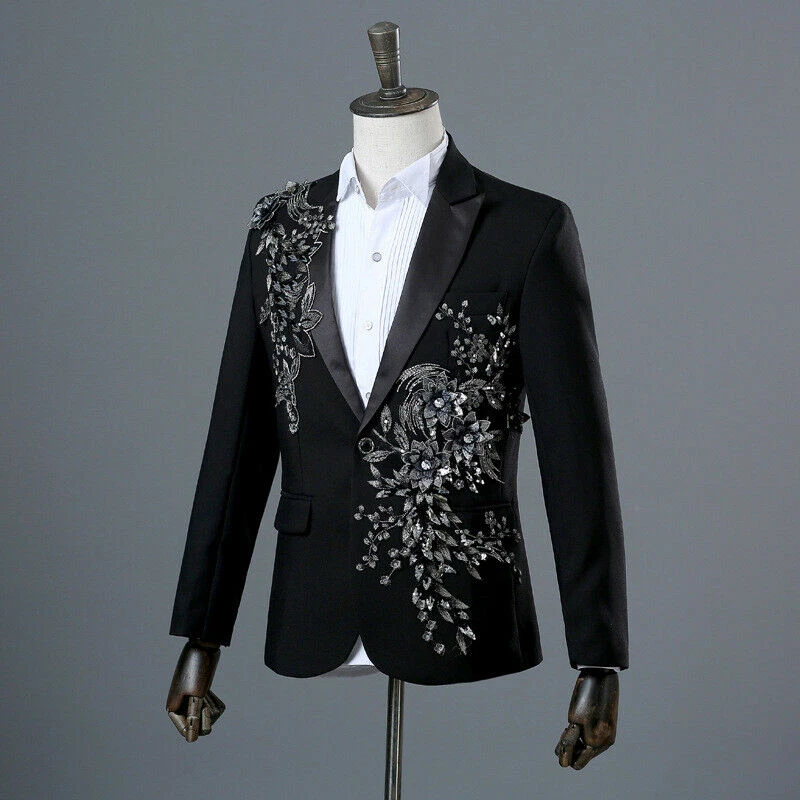 Embroidered blazers jackets sale