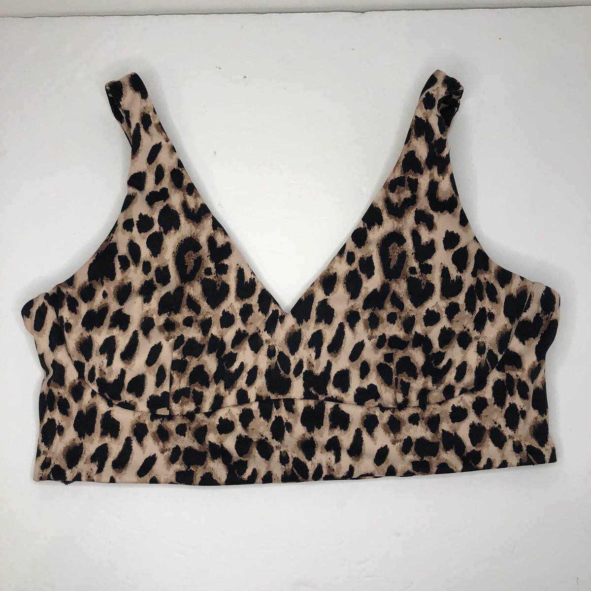 cheetah bralette