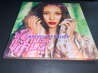 Wonder Girls Single Album Why So Lonely Sunmi Cover CD Good Cond